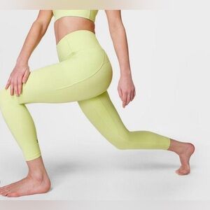 Sweaty Betty “Super Soft” 7/8 Leggings in Lime - Like New!
